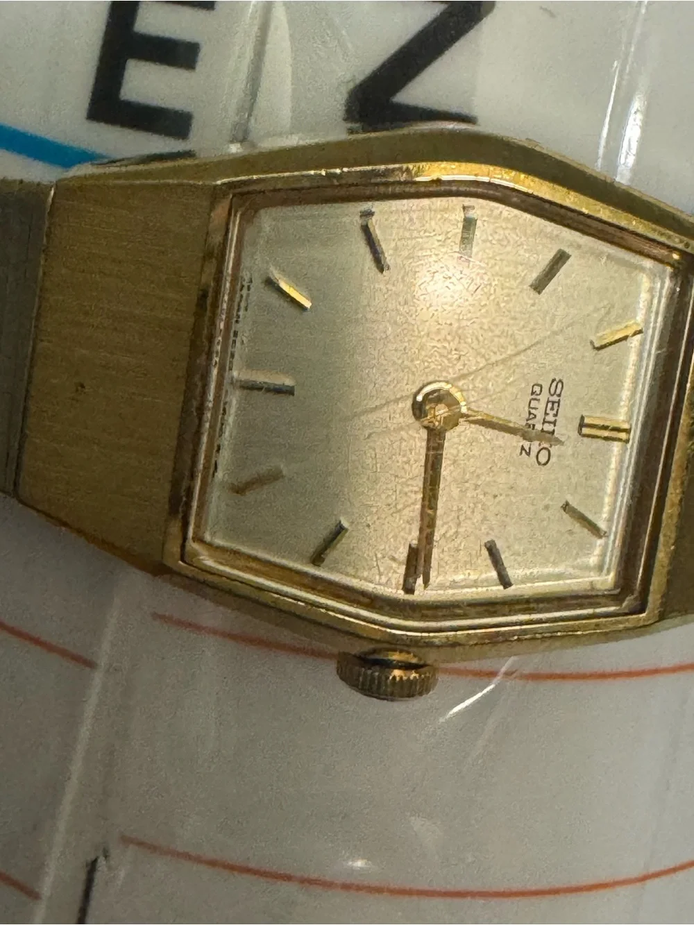 Seiko Gold and Silver Women's Quartz Watch